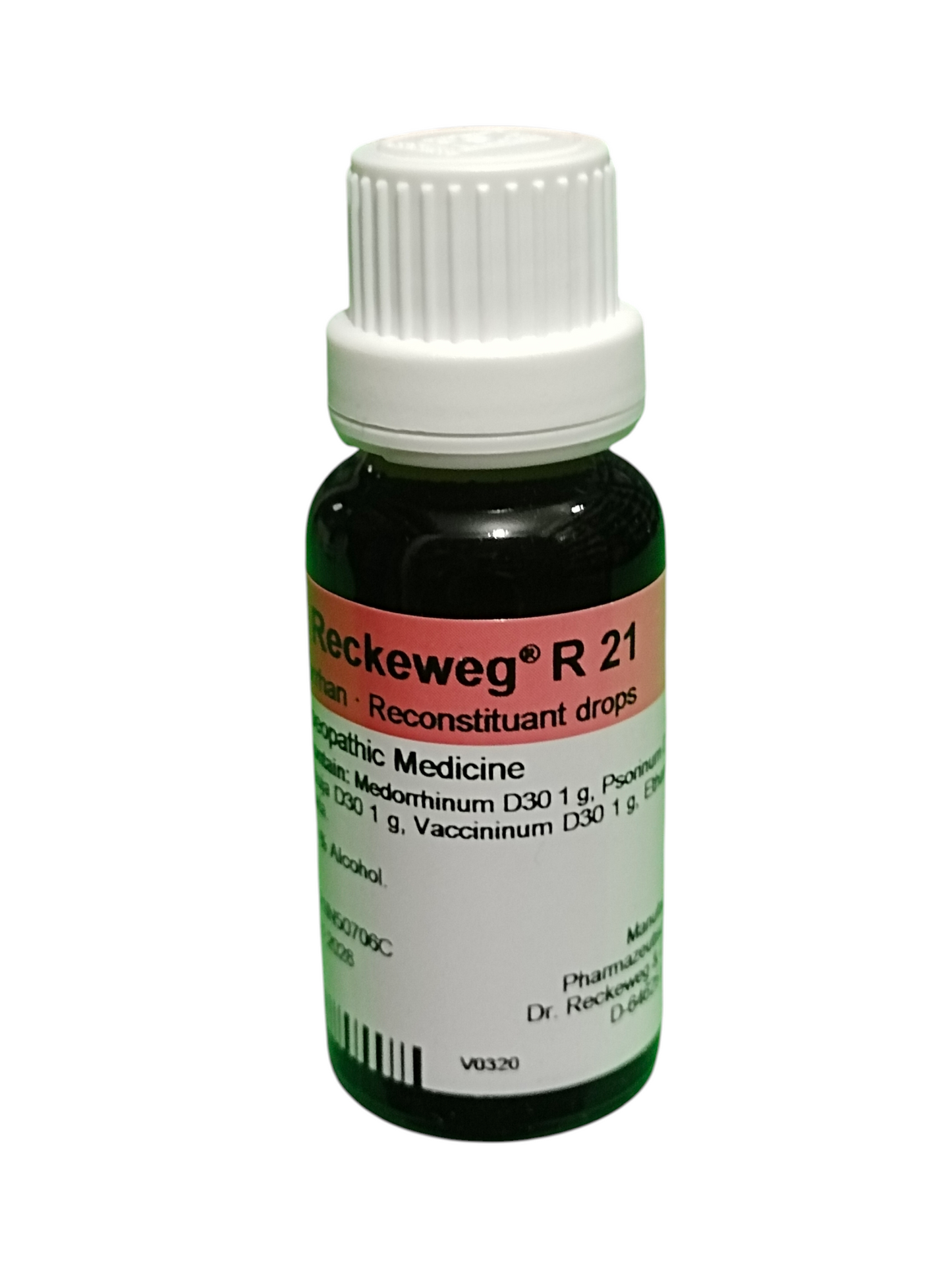 Original Dr Reckeweg R21 Medorrhinum Reconstituant Drops 22ml homeopathic medicine