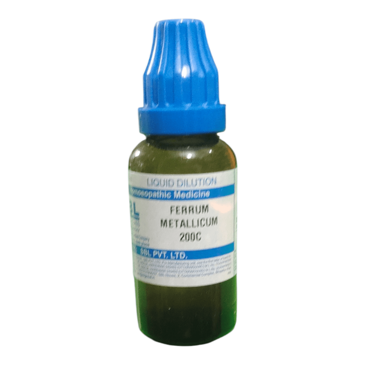 SBL FERRUM METALLICUM 200C HOMEOPATHIC MEDICINE 30ML - Liquid - Bhanu Pratap