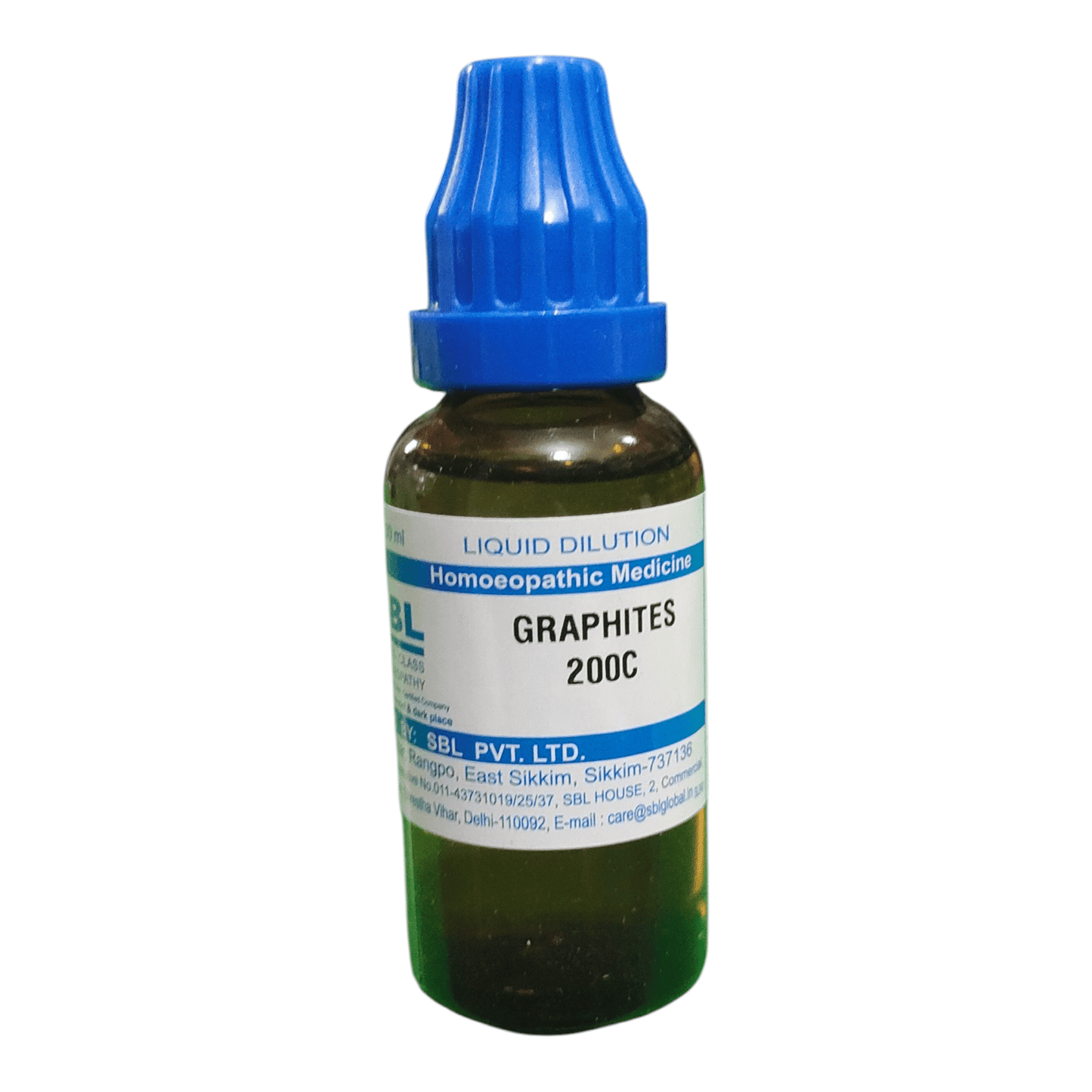 SBL GRAPHITES 200C HOMEOPATHIC MEDICINE 30ML - Liquid - Bhanu Pratap