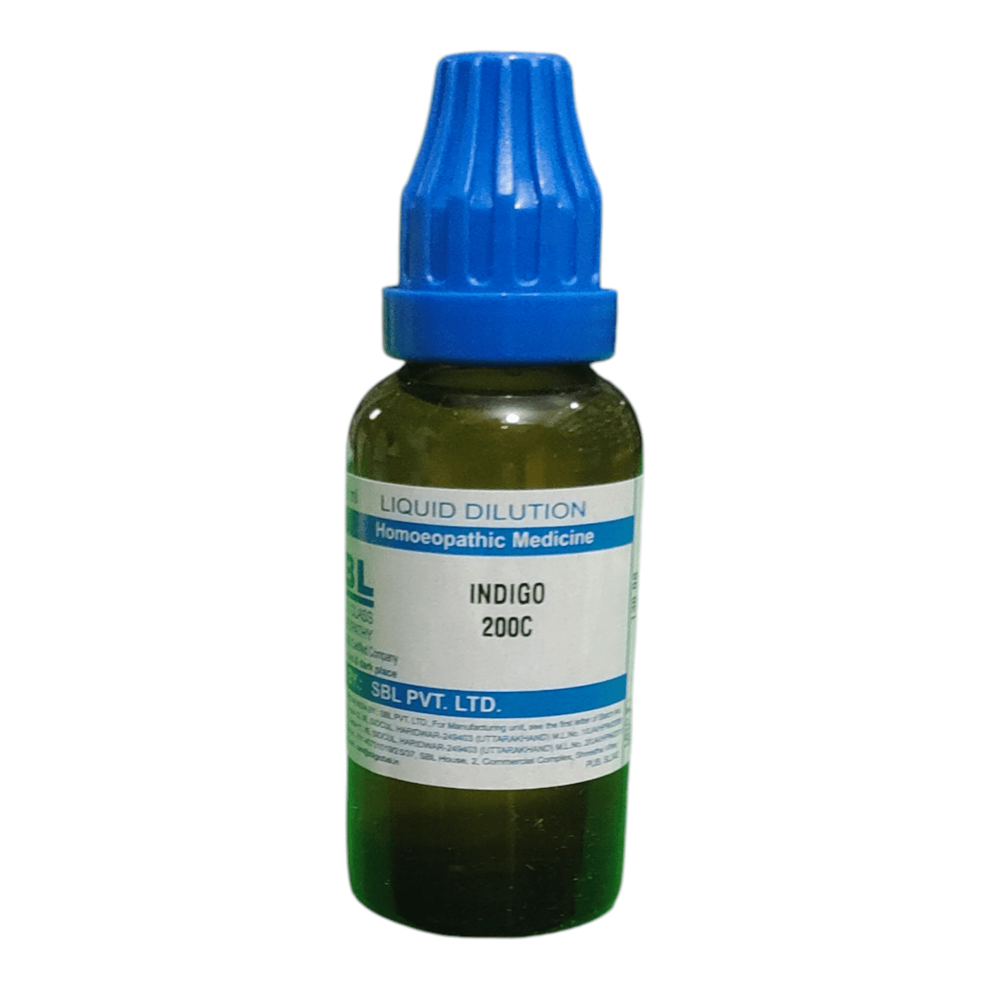 SBL INDIGO 200C HOMEOPATHIC MEDICINE 30ML - Liquid - Bhanu Pratap