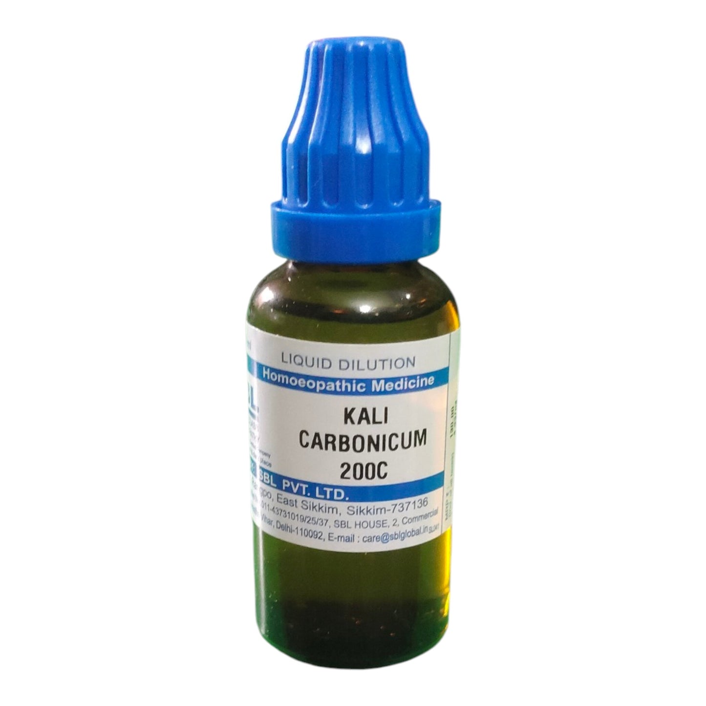 SBL KALI CARBONICUM 200C HOMEOPATHIC MEDICINE 30ML - Liquid - Bhanu Pratap