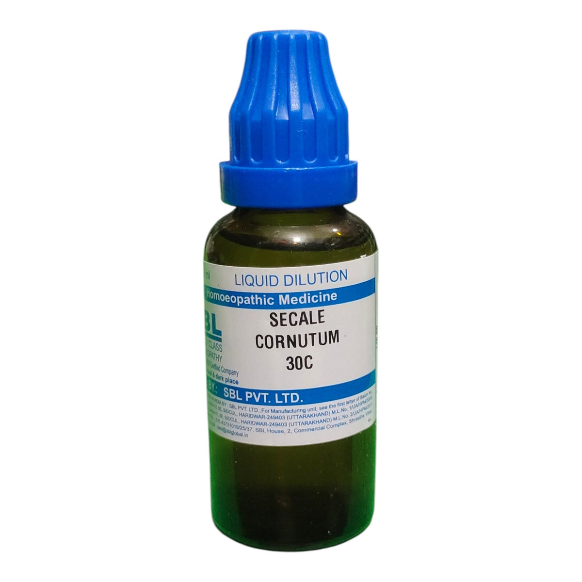 SBL SECALE CRONUTUM 30C HOMEOPATHIC MEDICINE 30ML.
