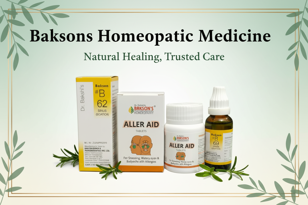 Baksons Homeopathic Medicine