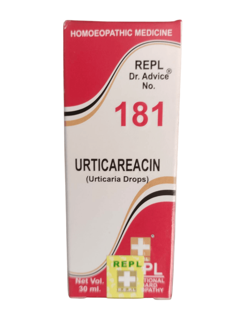 REPL DR. ADVICE NO. 181-URTICARIACIN { urticaria drops} 499 Avobe Buying Free Shiping