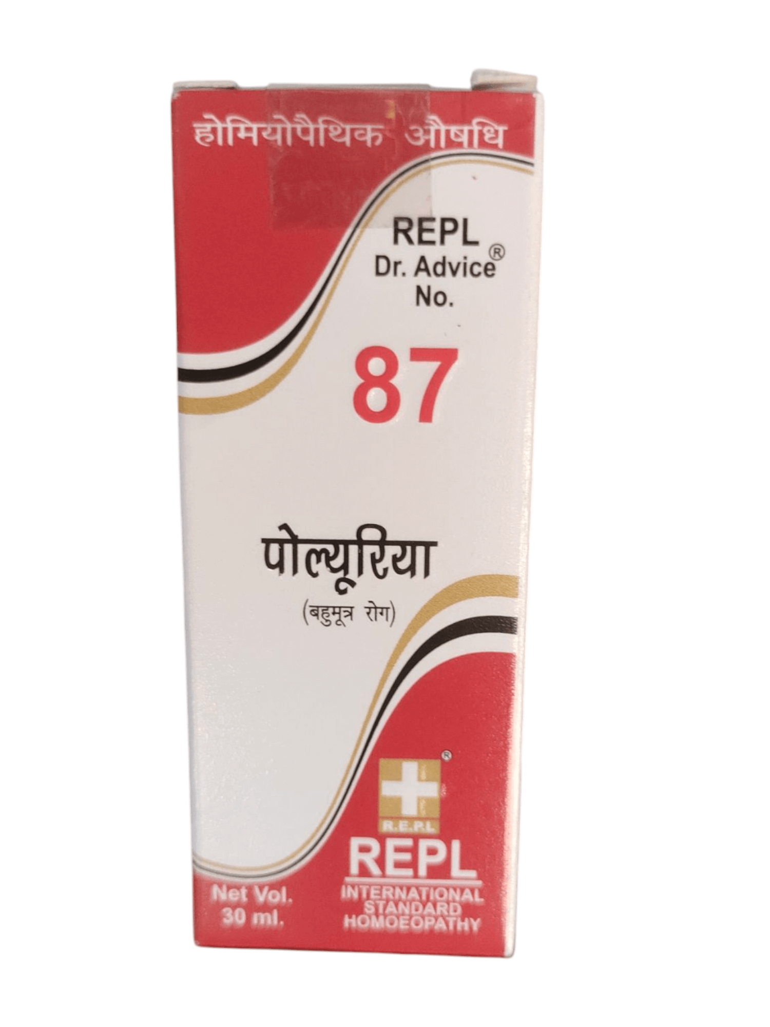 REPL Dr. Advice No. 87 Polyuria Homeopathic Medicine 30ml
