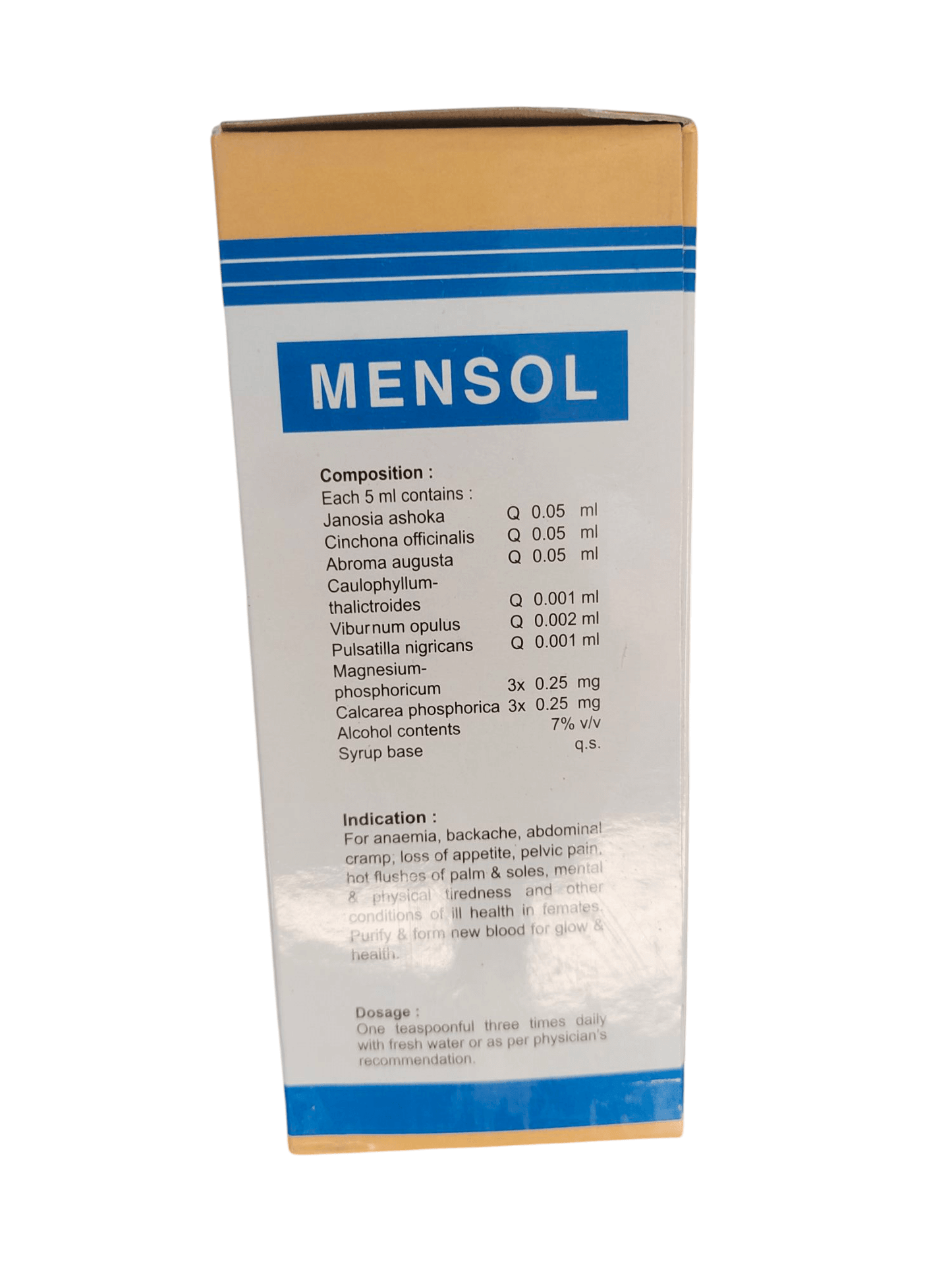 Homeopathic ladies health tonic