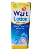 "RHL Wart Lotion Drops for corn and warts removal – homeopathic medicine for safe and natural skin wart treatment"