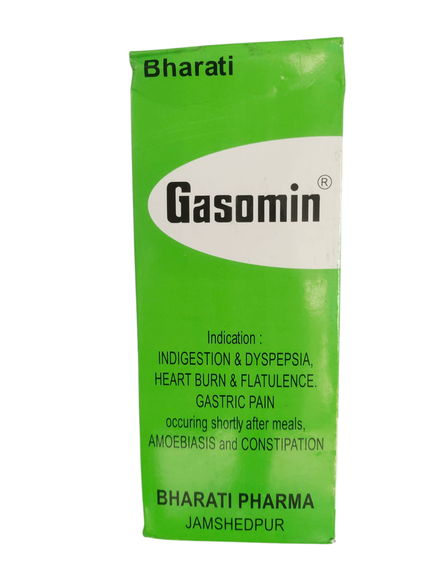 "Gasomin Syrup Homeopathic Medicine 450ml for gas, acidity, bloating, and indigestion relief – natural digestive care."