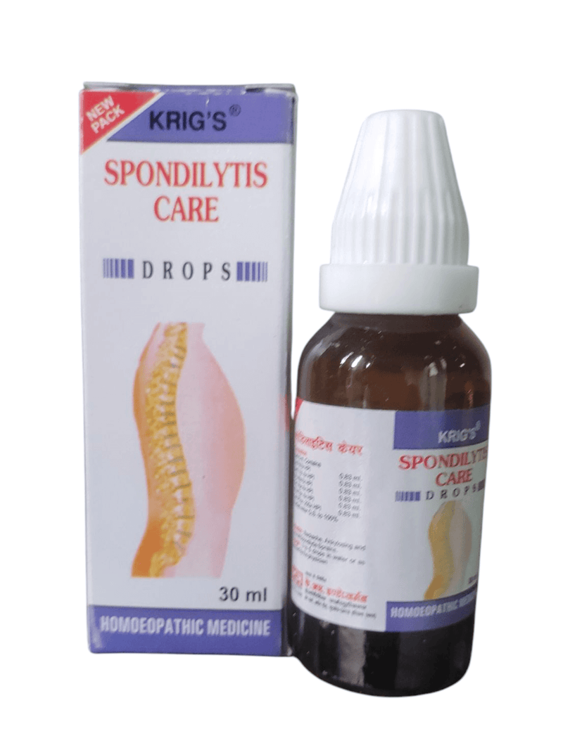 KRIG'S SPONDILYTIS CARE DROPS 30ML 499/Avobe Buying Free Shiping