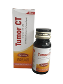 Tumor CT bottle and packaging on a white background