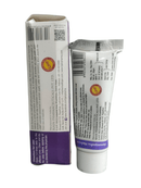 One  tubes of Rimmel London cosmetic product on a white background