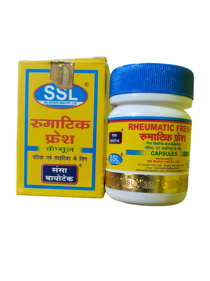 RHEUMATIC FRESH CAPSULESAND FOR GATHIA AND SCIATICA 499/ Avobe Buying Free Shiping