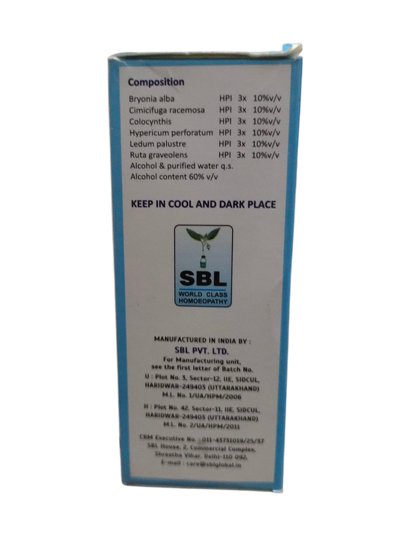 SBL DROPS No.5 Cervical Pain 499/ Avobe Buying Free Shiping
