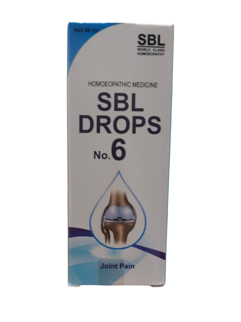 SBL DROPS No.6 Joint Pain 30ML 499/ Avobe Buying Free Shiping