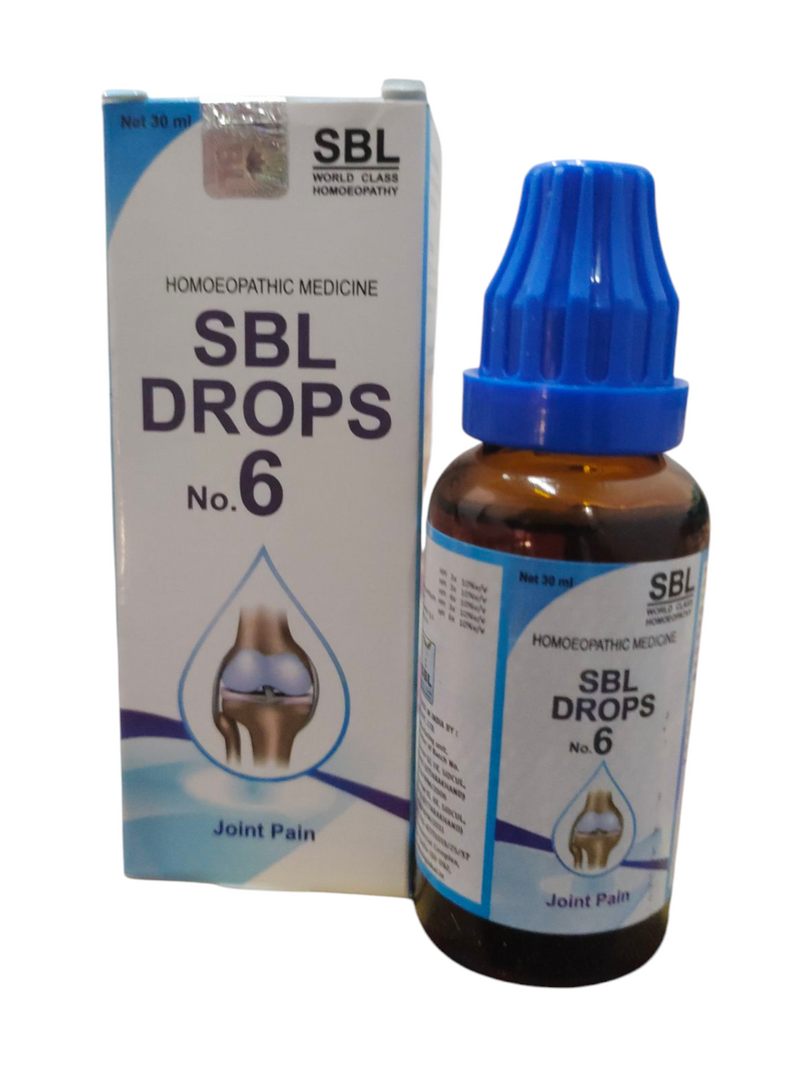 SBL DROPS No.6 Joint Pain 30ML 499/ Avobe Buying Free Shiping