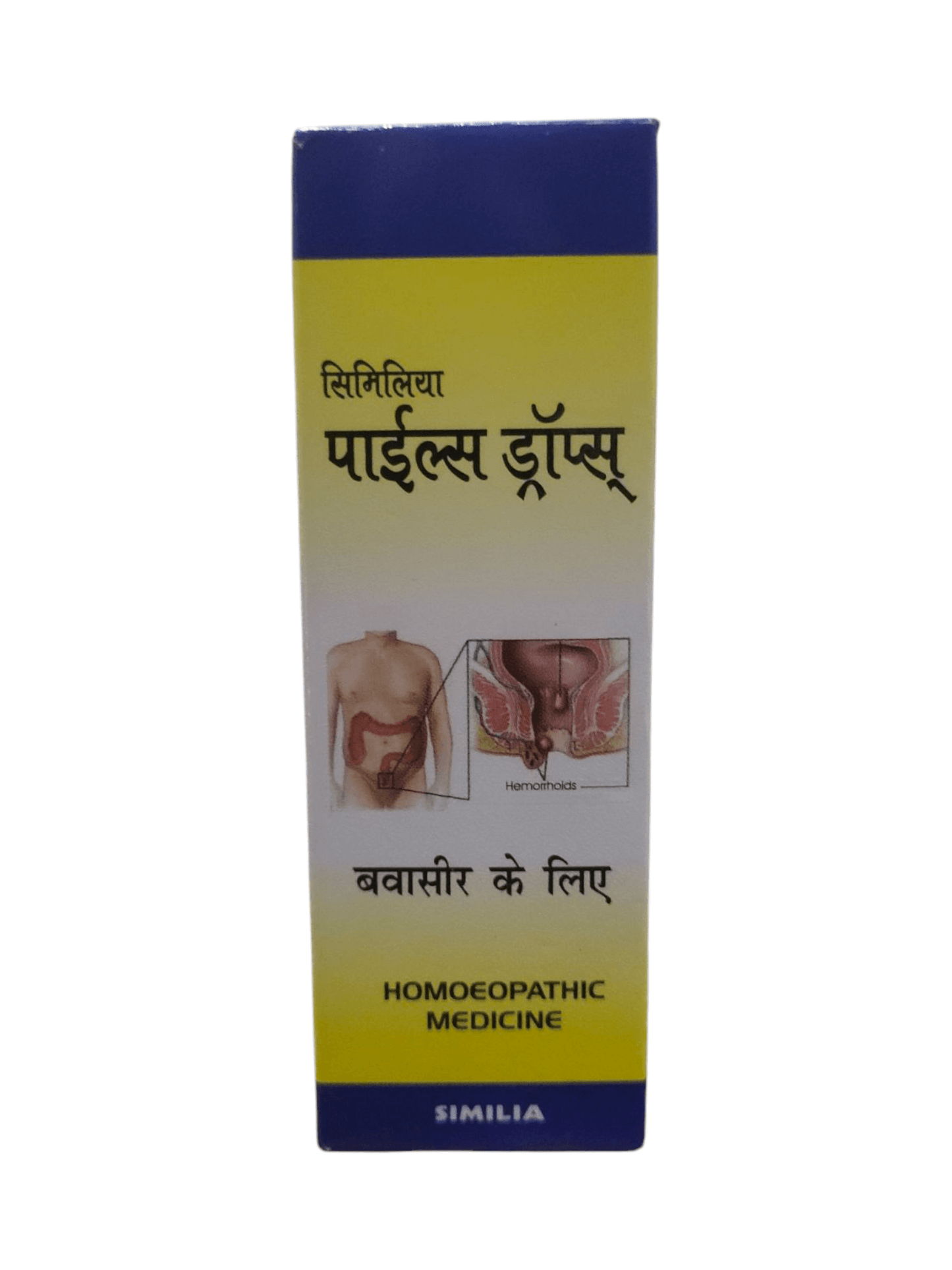 Similia homeopathic medicine box with illustrations on a white background