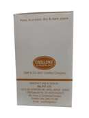 Product packaging with text on a white background