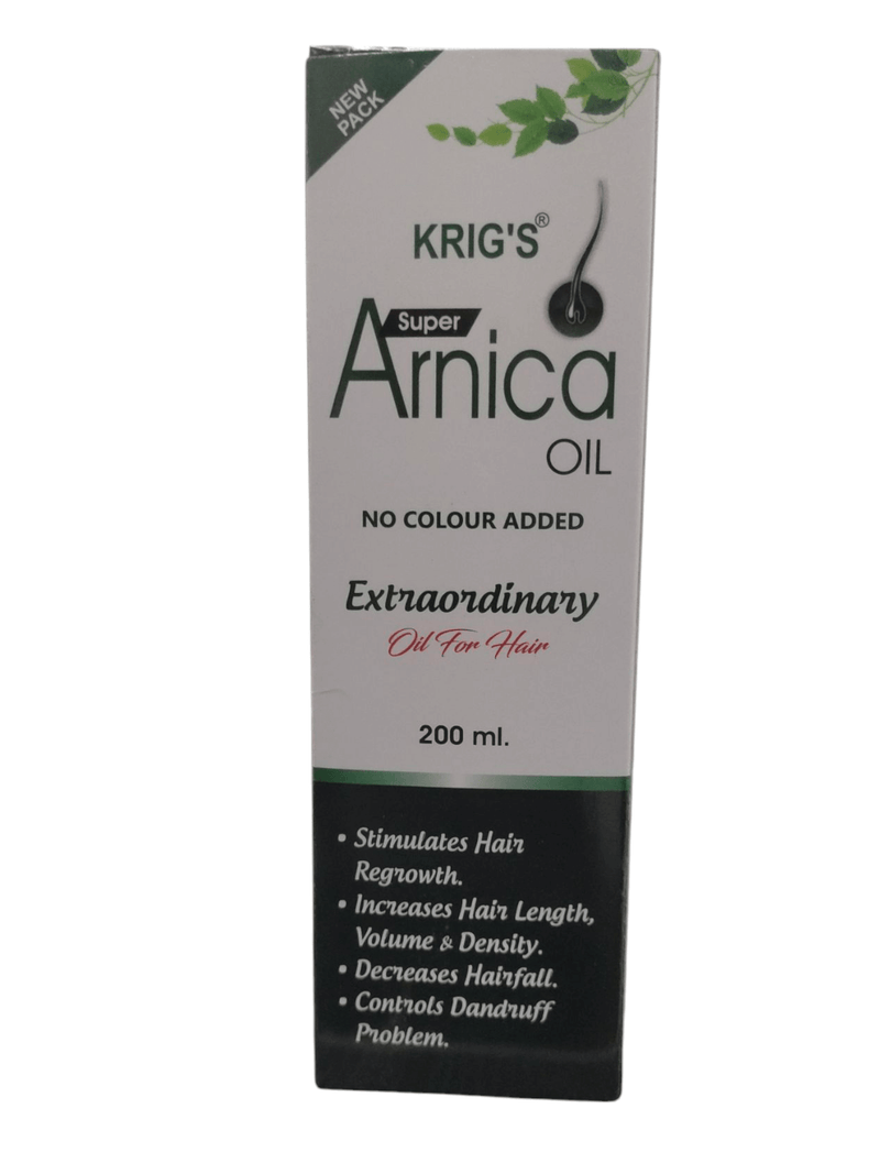 KRIG'S SUPER Arnica OIL 200 ml External Use Only Free Shiping
