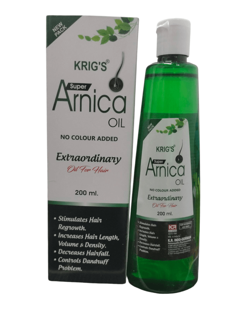 KRIG'S SUPER Arnica OIL 200 ml External Use Only Free Shiping