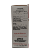 Medication box with label and instructions on a white background