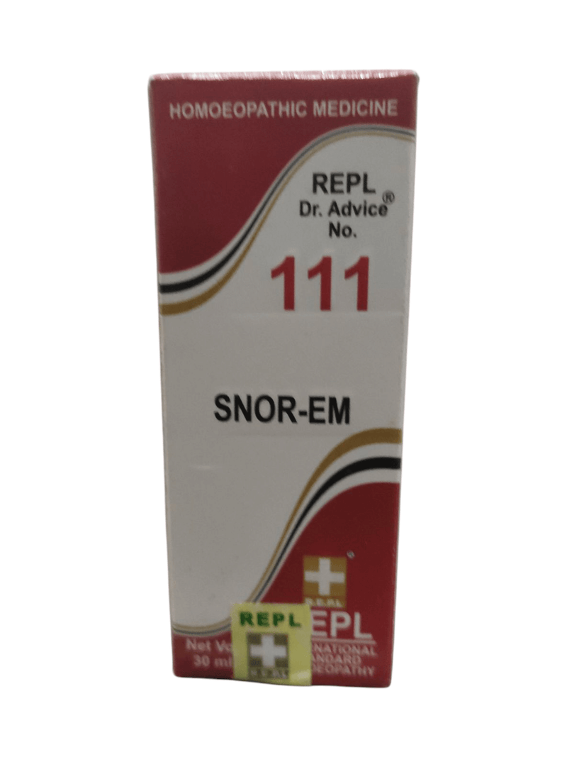 REPL Dr. Advice No. 111 SNOR-EM 499 Rs. Avobe Buying Free Shiping