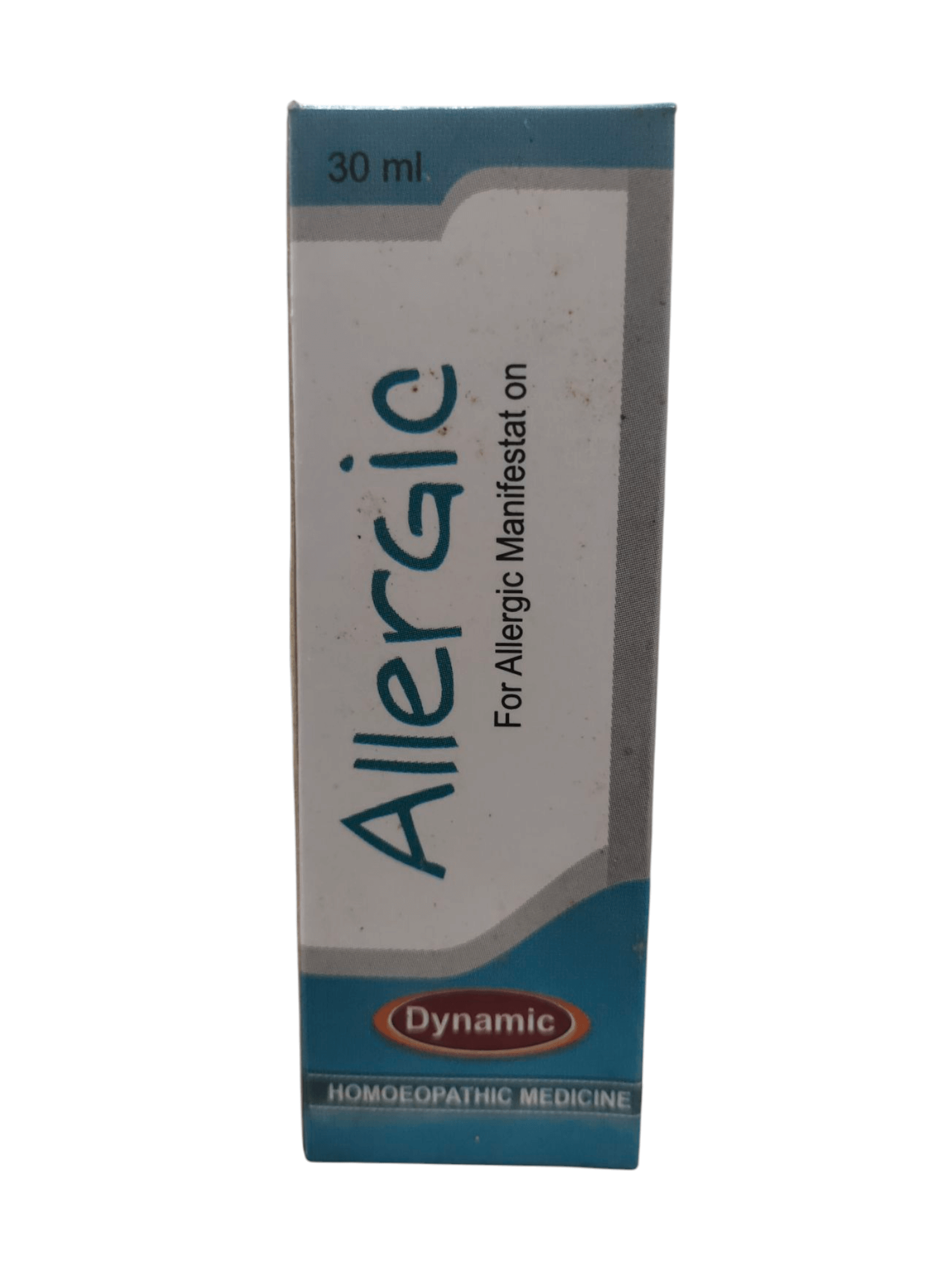 Dynamic 30ml Allergic Homeopathic Medicine for allergic manifestations and symptoms.