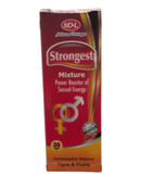 MD-L Strongest Mixture Power Booster of Sexual Energy 30ml homeopathic medicine packaging for improved vitality.