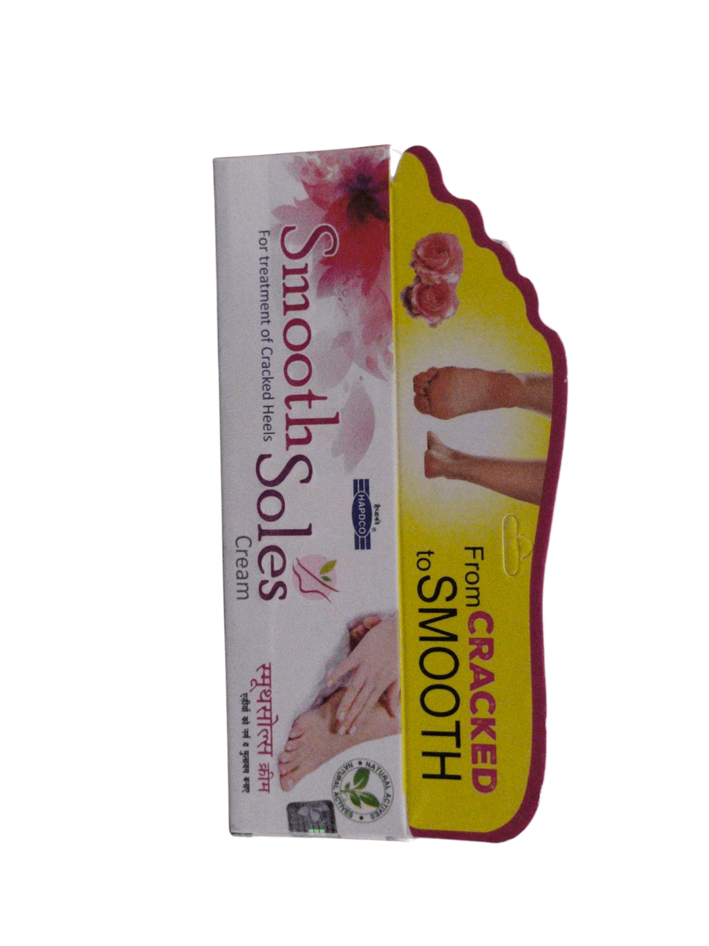 Smooth Soles cream packaging on a white background