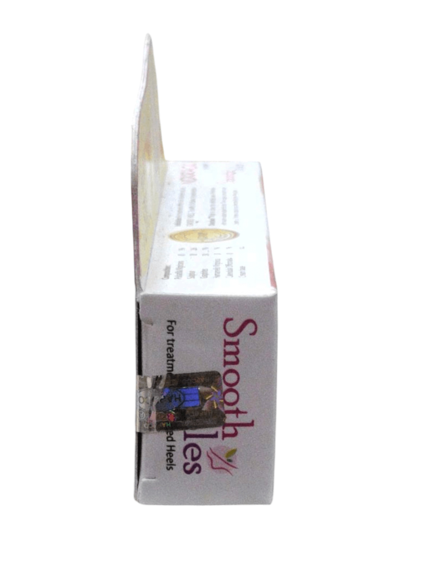 Box of Smoothies for feet on a white background