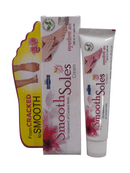 Smooth Soles cream packaging with a tube and box on a white background