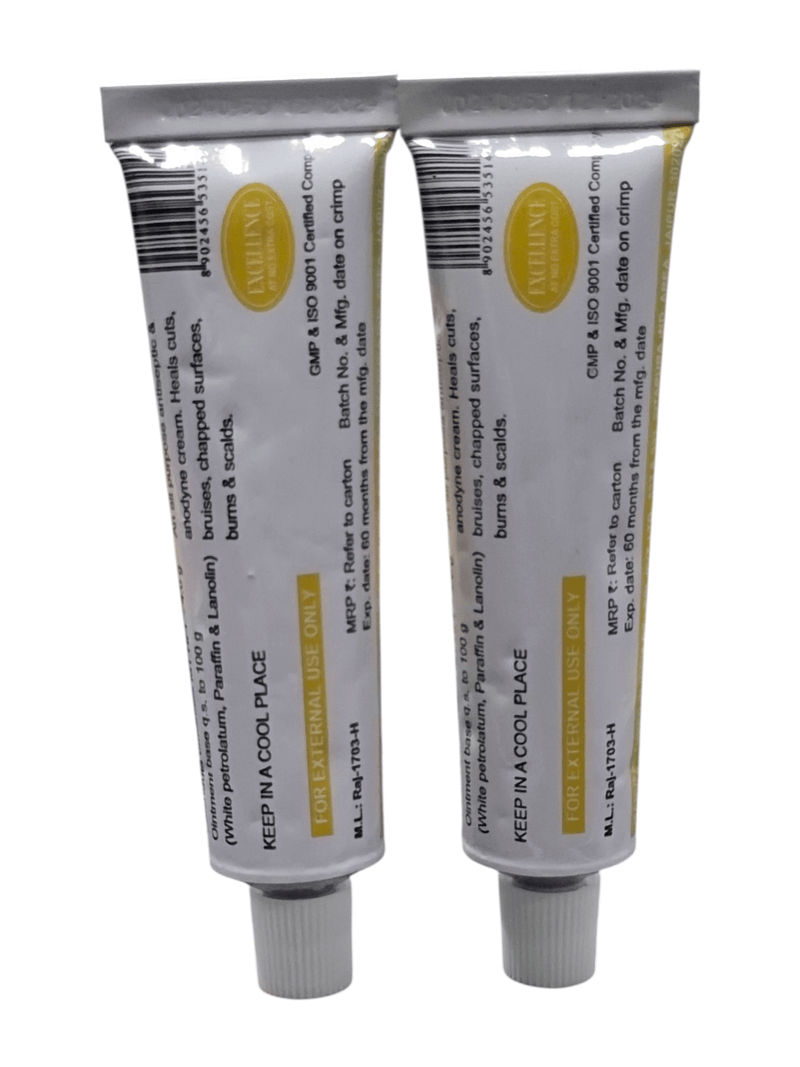 SBL Calendula Ointment 25g tubes, homeopathic healing for skin care and relief from burns and irritations.