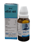 KRIG'S Vertigo Forte Drops 30ml bottle for vertigo relief, homeopathic medicine for dizziness and balance issues.