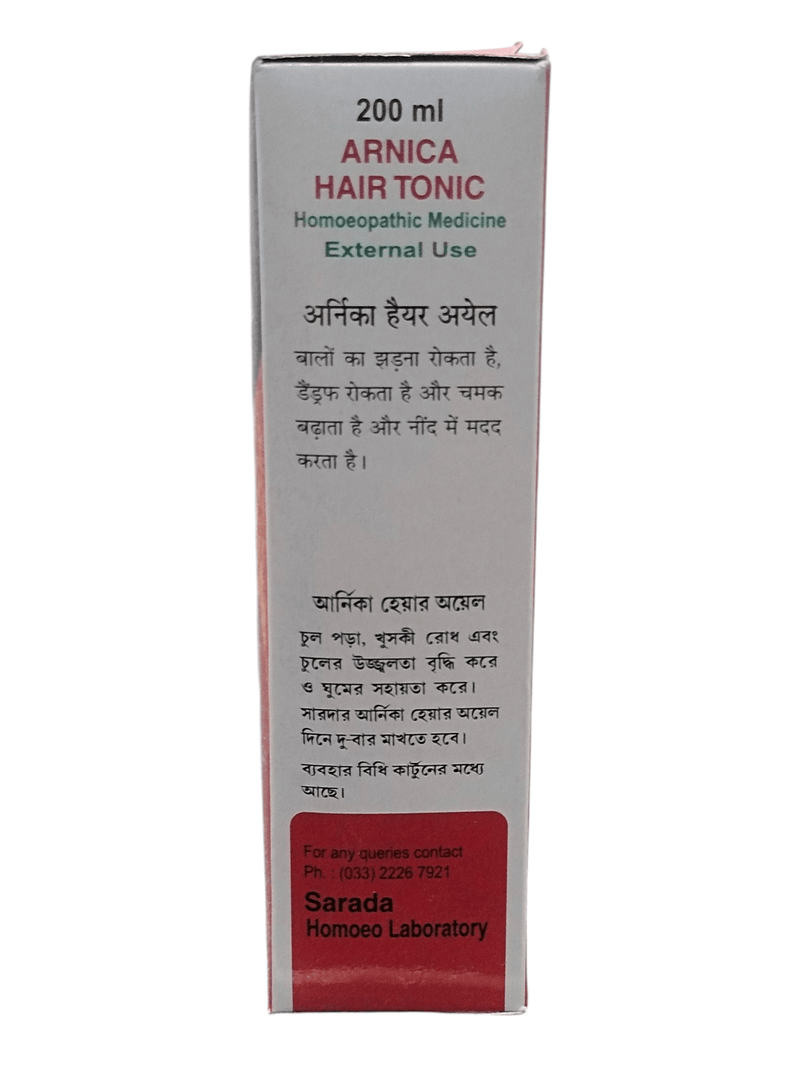 Best Use For Arnica HAIR Oil