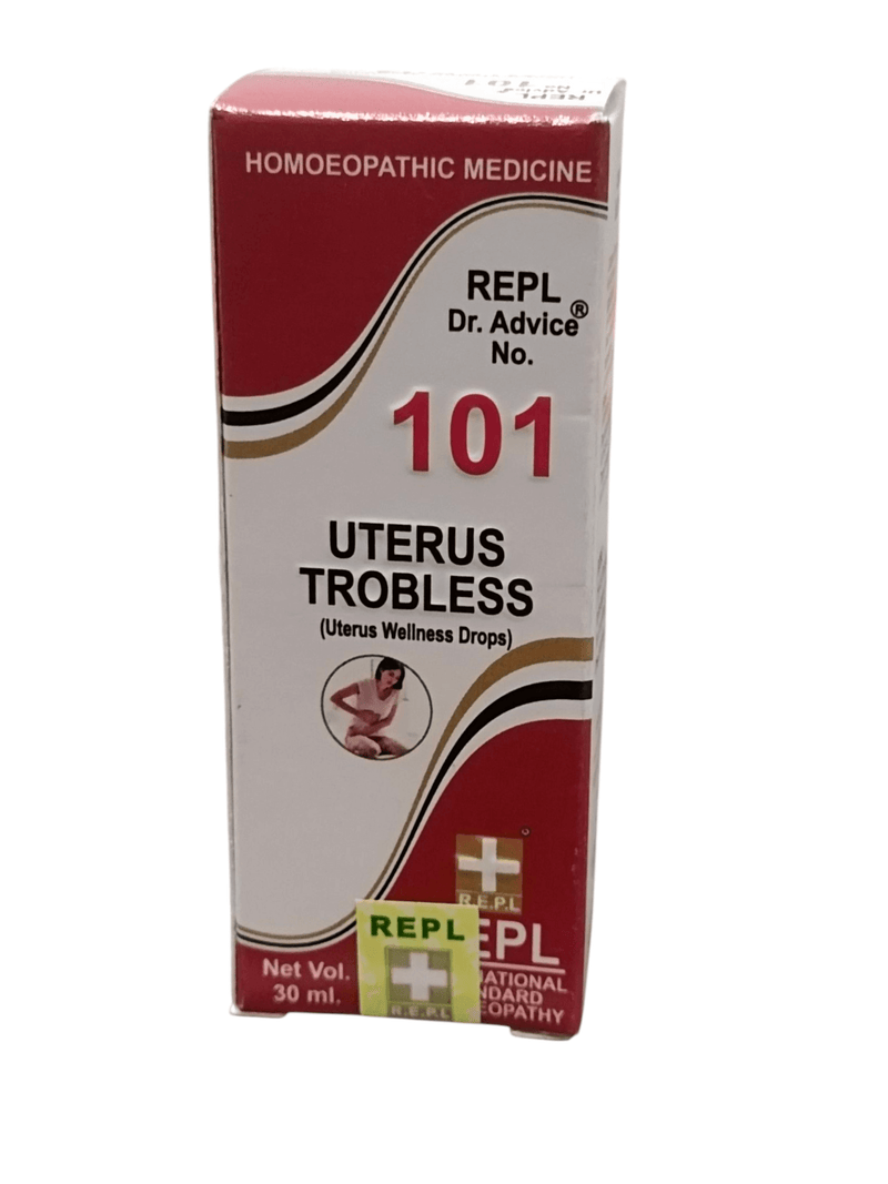 UTERUS WELLNESS HOMEOPATHIC MEDICINE DR. REPL 101 NO.