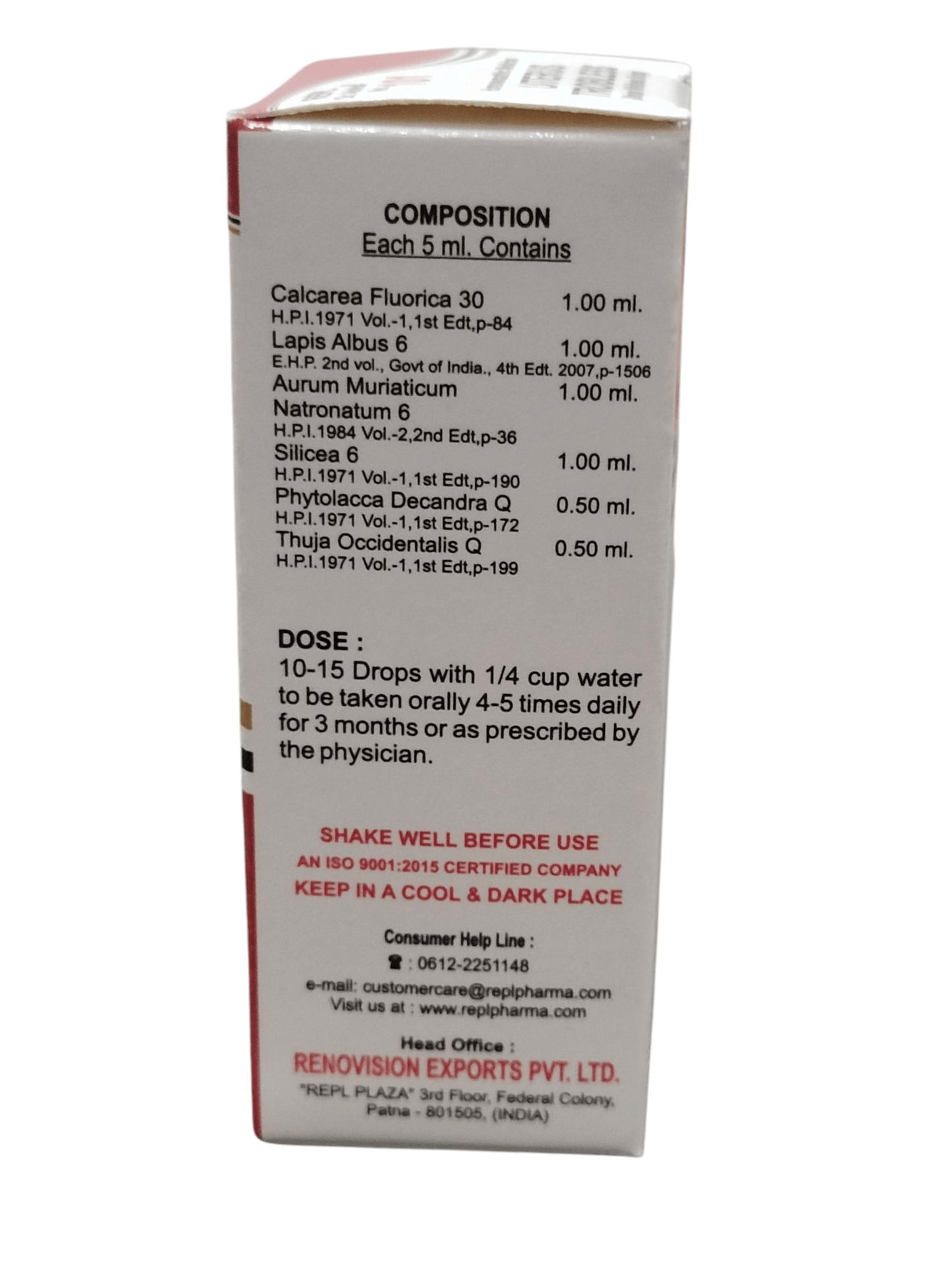 REPL DR. 101 UTERUS WELLNESS HOMEOPATHIC MEDICINE FOR UTERINE TONIC