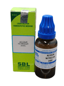 SBL Acidum Nitricum 200C homeopathic liquid dilution 30ml for skin fissures and cracks.