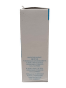 Side view of SBL Hydrocotyle Asiatica Q packaging, highlighting manufacturing details and product specifications.