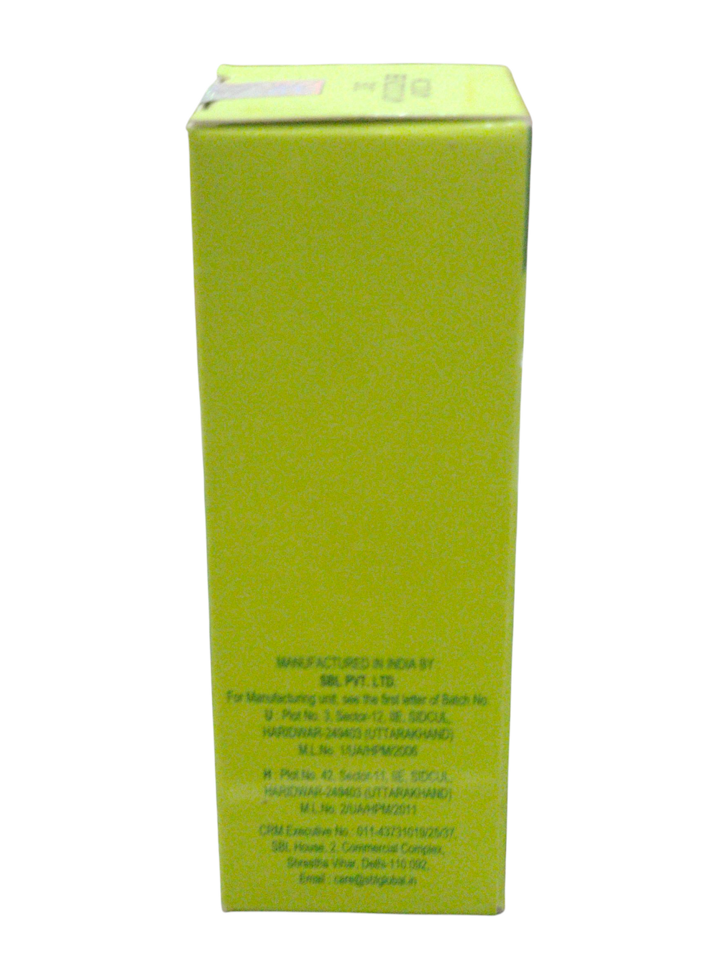 SBL Acidum Benzoicum 200C homeopathic dilution product packaging, 30ML from SBL Pvt. Ltd.