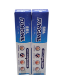 Two boxes of SBL Funginil Anti-Fungal Cream on a white background
