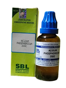 SBL Acidum Phosphoricum 200C homeopathic medicine bottle and packaging on a white background
