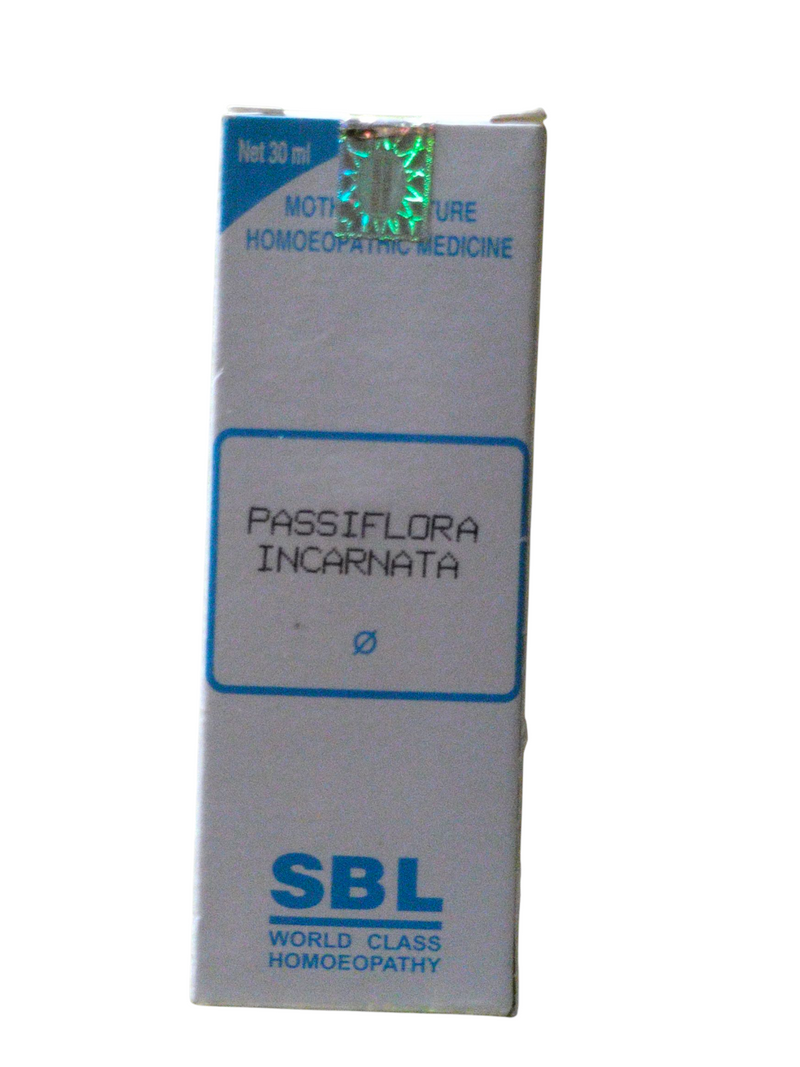 SBL PASSIFLORA INCARNATA MOTHER TINCTURE Q 30ML