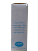 White box with blue text and Excellence logo on a white background