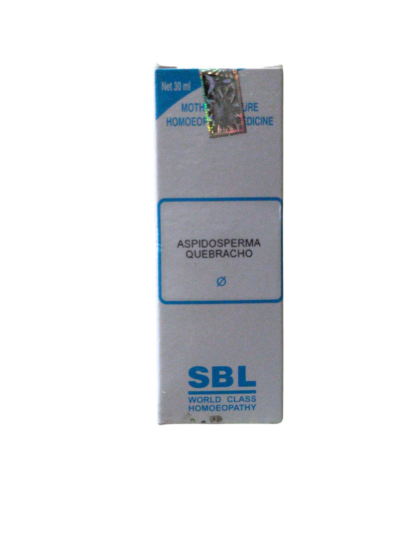 SBL ASPIDOSPERMA QUEBRACHO MOTHER TINCTURE Q 30ML