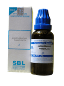 SBL Andrographis Paniculata bottle and box on a white background