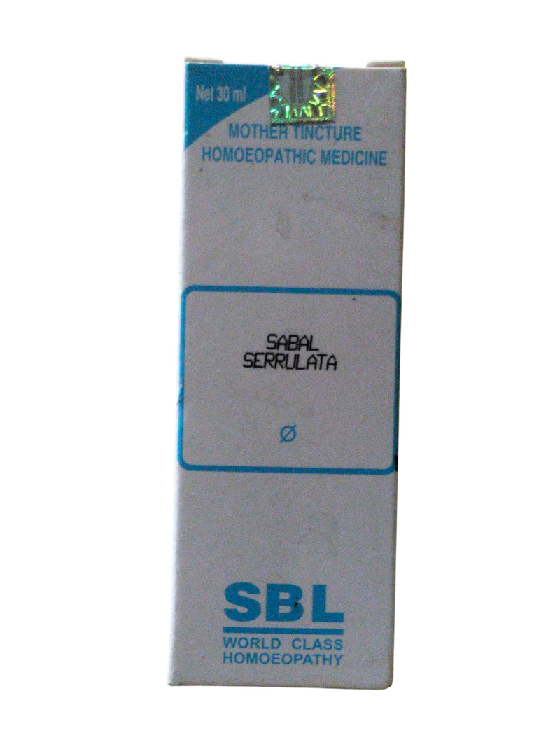 SBL SABAL SERRULATA MOTHER TINCTURE Q 30ML