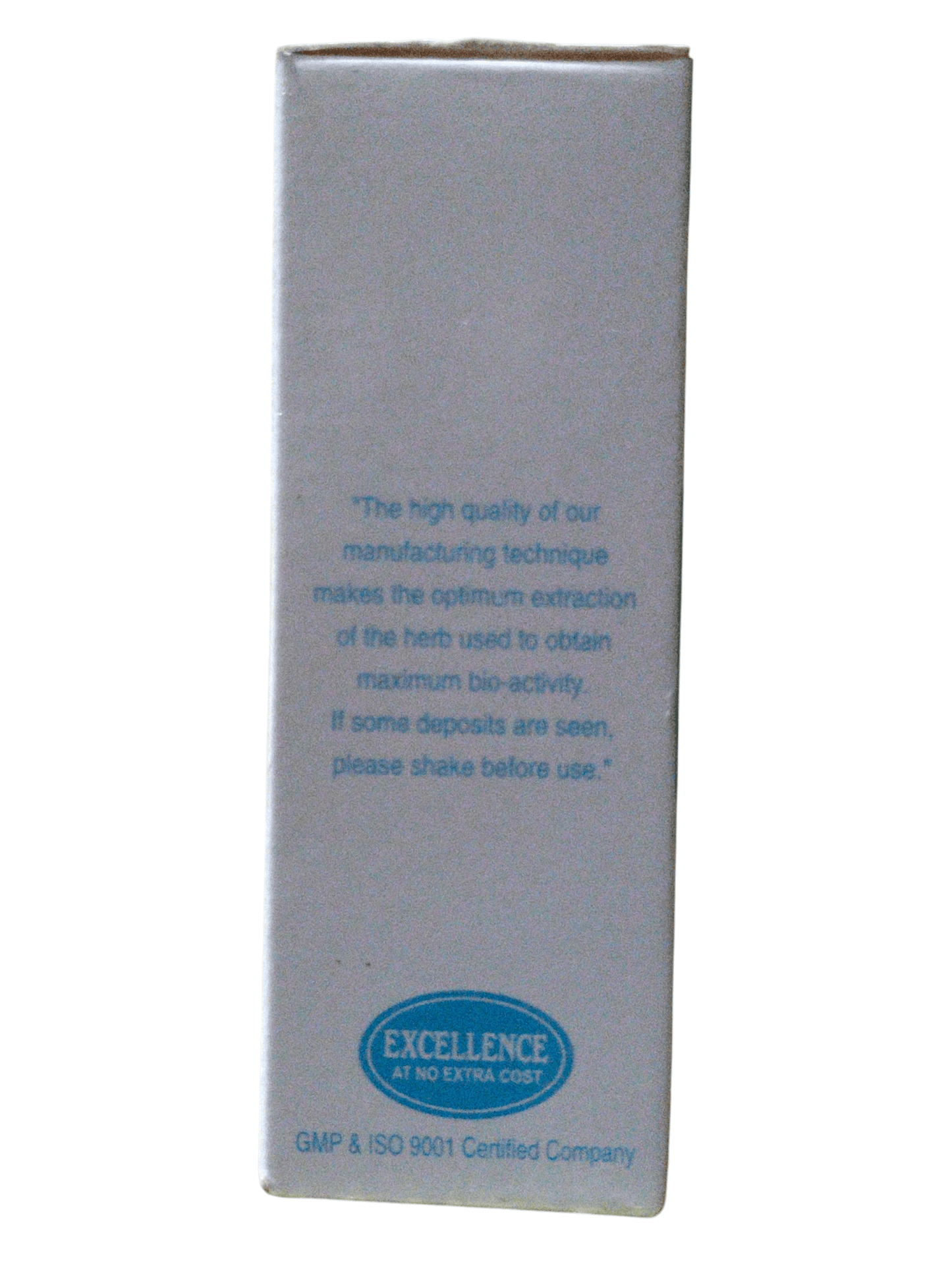 White box with blue text and 'Excellence' logo on a white background