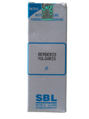 SBL Berberis Vulgaris homeopathic medicine box on a white background