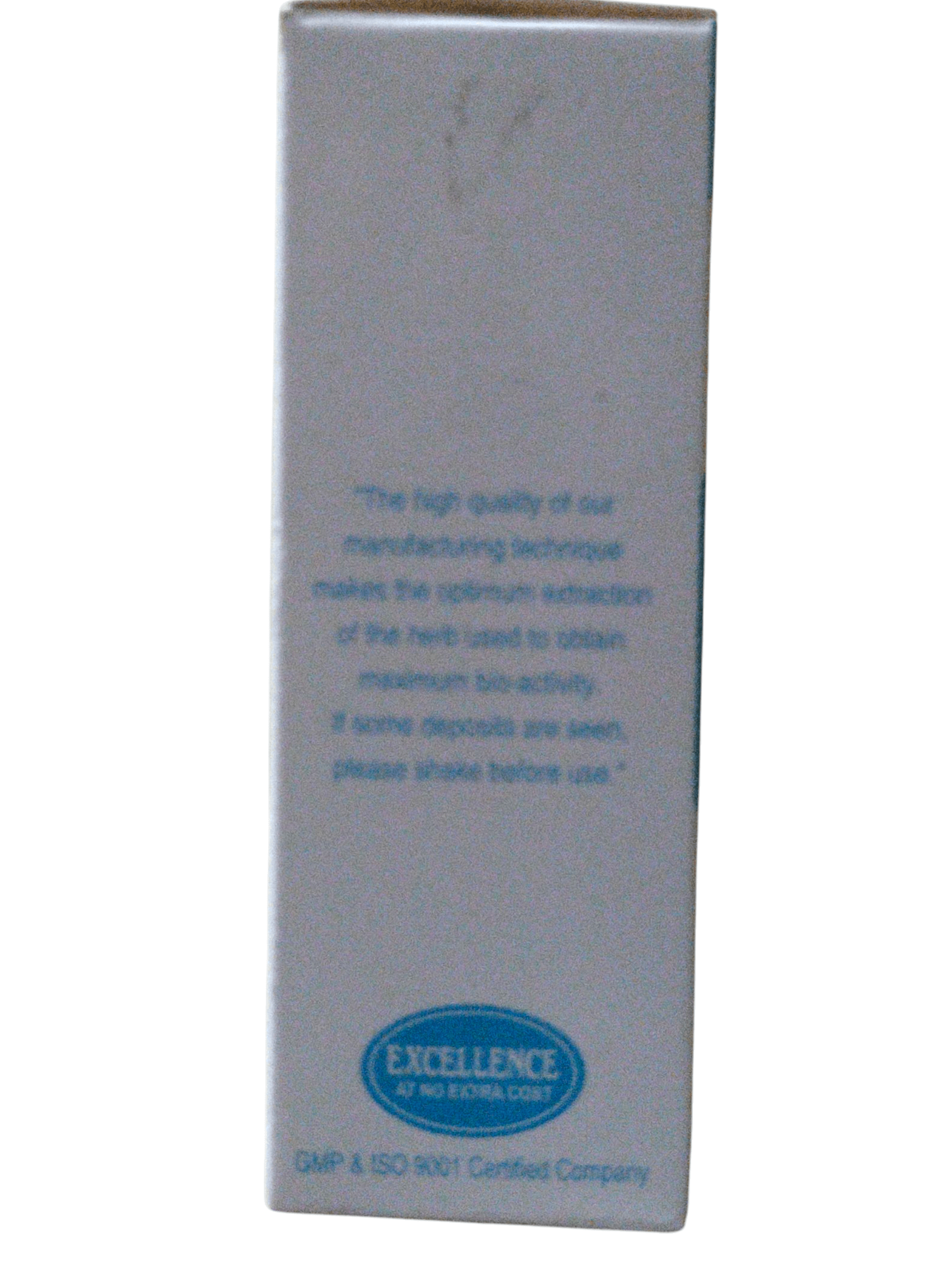 White box with blue text and 'Excellence' logo on a white background
