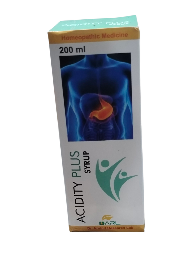 ADRL ACIDITY PLUS SYRUP 200ML HOMEOPATHIC MEDICINE