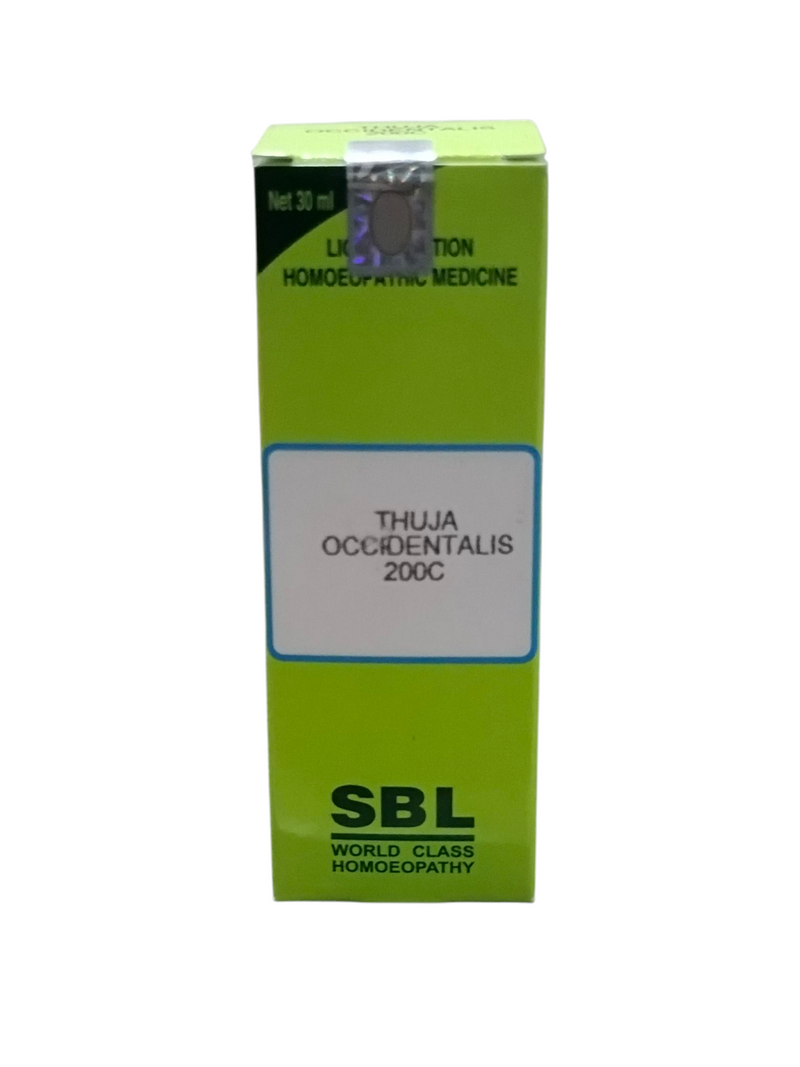 SBL THUJA OCCIDENTALIS 200C HOMEOPATHIC DILUTION 30ML